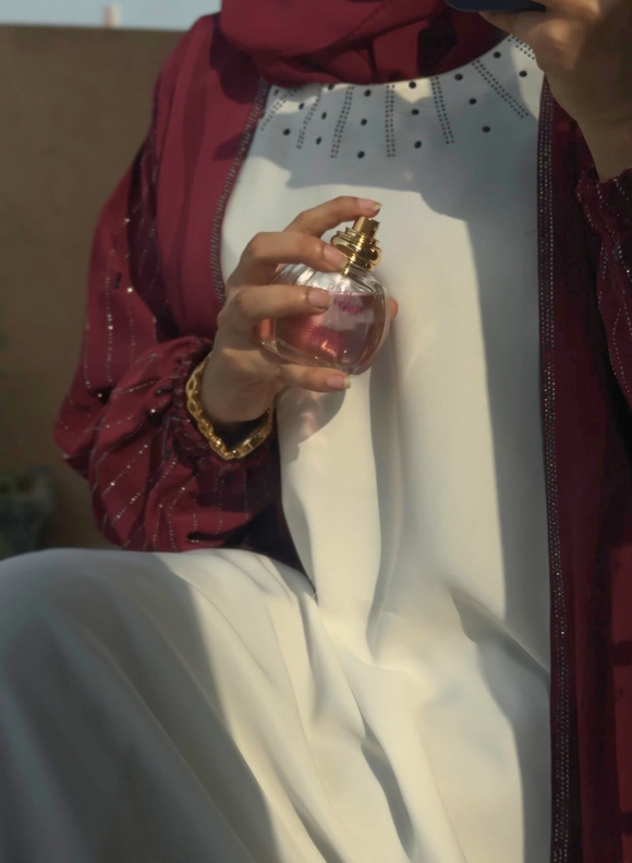 Rosewood Abaya - Maroon Rosewood Abaya - Maroon - Image 8